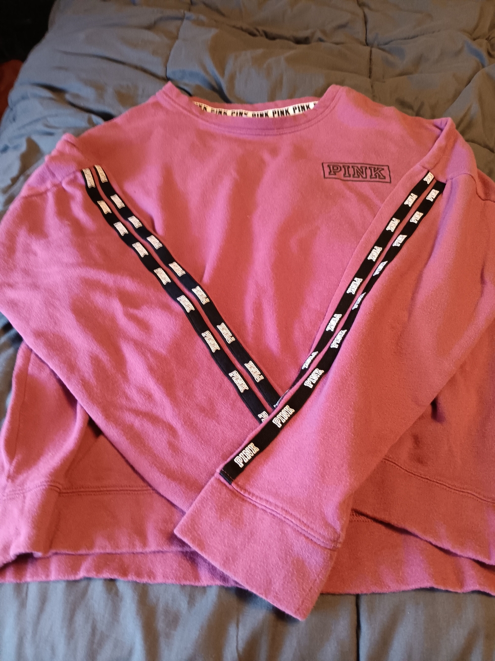 Victoria's Secret PINK Pink Crewneck Sweatshirt